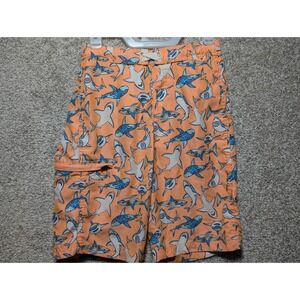 Wave Zone Swim Trunks ADULT L Shark Board Shorts‎ Men Pocket